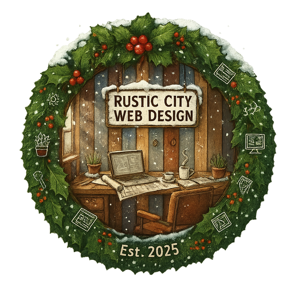 Rustic City Christmas Logo